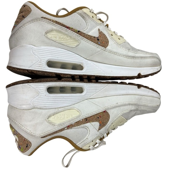 Nike Air Max 90 AM90 Sail Cork Sustainable Material Size 11 DS DD0384-100 - Picture 6 of 14